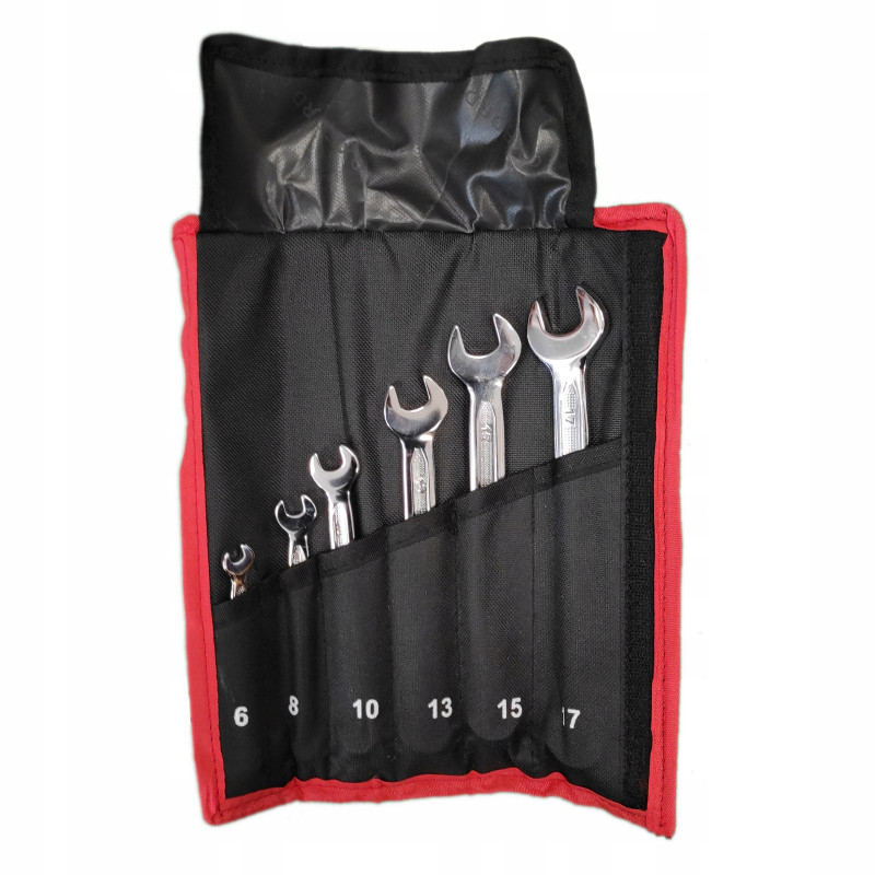 Zestaw kluczy płasko-oczkowych  8-17MM VOREL